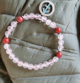 Handmade Minerální náramek Střelec