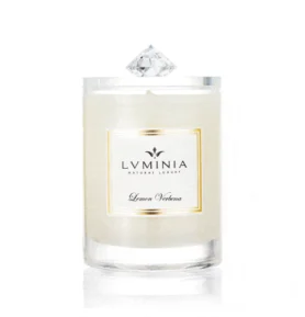 Luminia Přírodní vonná svíčka Lemon Verbena, 90g