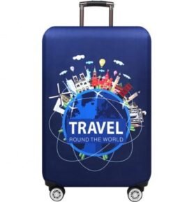 Lamer Ochranný obal na kufr Travel, modrý Velikost: M