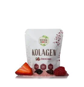NaturalProtein Kolagen - Červené ovoce, 10g