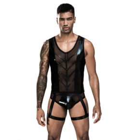 Love by love Pánský kostým Sexy men černý 7233