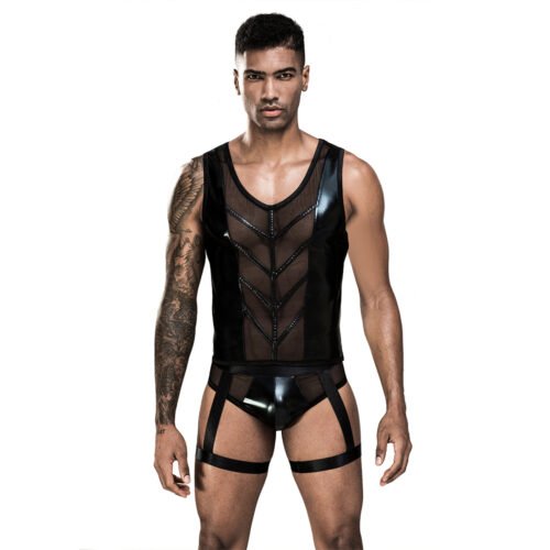 Love by love Pánský kostým Sexy men černý 7233
