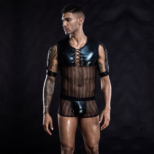 Love by love Pánský kostým Sexy men černý 7235