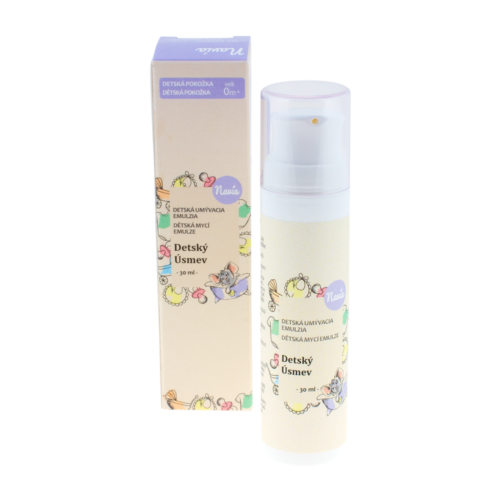 Kvitok Dětský umývací olej Dětský úsměv, 50 ml
