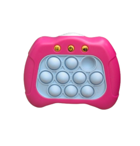 DZL Quick push game Elektronická hra Pop It tmavě růžová