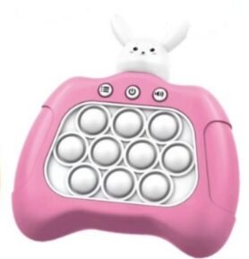 DZL Quick push game Elektronická hra Pop It Zajíček Barva: Růžová