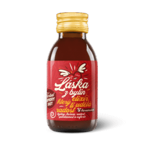 Nápoje lásky Láska z bylin –⁠ elixír, který ti udělá radost, 100 ml