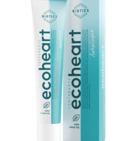 Ecoheart Zubní pasta – Antiplaque (máta a zelený čaj), 75ml