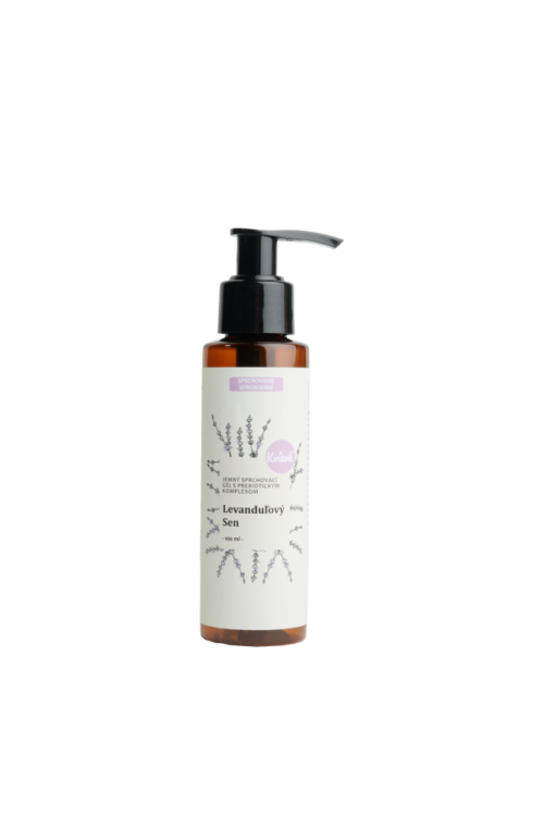 Kvitok Jemný sprchový gel s probiotickým komplexem - Levandulový sen, 100ml