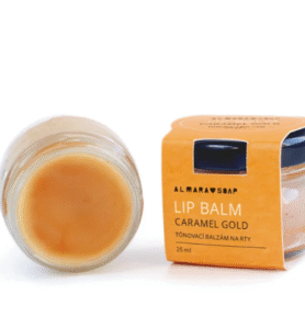 Almara Soap Lip Balm - Caramel Gold, 25ml