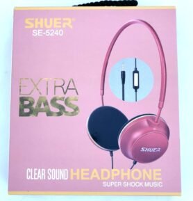 SHUER SE-5240P náhlavní sluchátka s kabelem a vestavěným mikrofonem