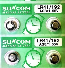 SUNCOM AG3 alkaline knoflíková baterie 10ks