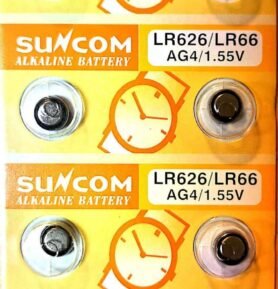 SUNCOM AG4 alkaline knoflíková baterie 10ks