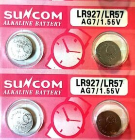 SUNCOM AG7 alkaline knoflíková baterie