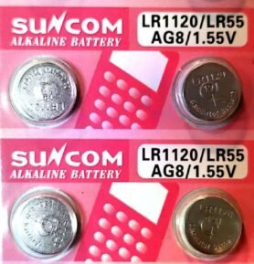 SUNCOM AG8 alkaline knoflíková baterie 10ks