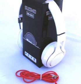 SUOMO SM-6263 náhlavní sluchátka bílá s kabelem