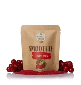 NaturalProtein Smoothie - Červené ovoce, 20g