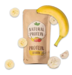NaturalProtein Proteinová ovesná kaše - Banán, 60g