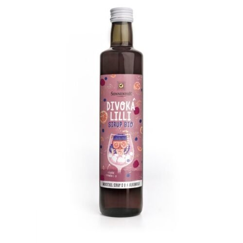 Sonnentor Divoká Lilli sirup - nápojový koncentrát bio, 500ml