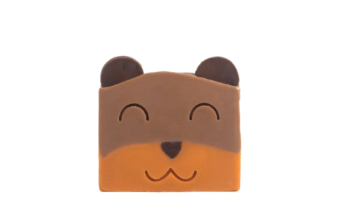 Almara Soap My Happy Bear - tuhé přírodní mýdlo