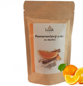 Lussk Pomerančový cukr se skořicí, 150g