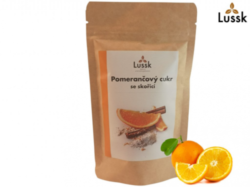Lussk Pomerančový cukr se skořicí, 150g