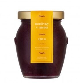 Včelařství Domovina Borůvky v medu, 170g