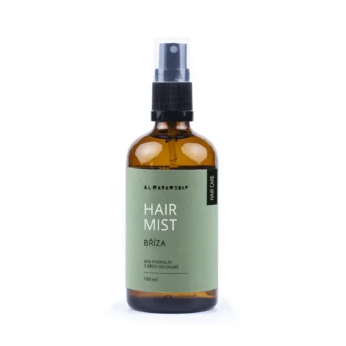 Almara Soap Hair Mist Bříza - Přírodní vlasová voda destilovaná z listů bio břízy, 100ml