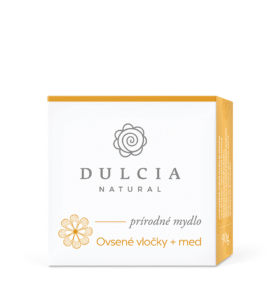 Dulcia Přírodní mýdlo - Ovesné vločky a med, 90g