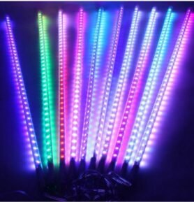 DENR Vánoční LED osvětlení rampouchy vnitřní, 50 cm Barva: RGB - barevná