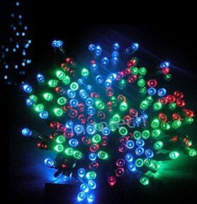 DENR Vánoční světelný řetěz 300 LED venkovní Barva: Teplá bílá