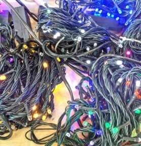 DENR Vánoční světelný řetěz 50 LED Barva: Teplá bílá