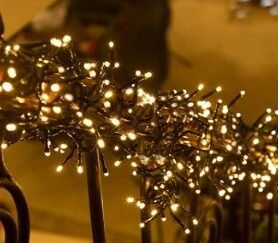DENR Vánoční světelný řetěz Girlanda 500 LED venkovní 10m Barva: Studená bílá