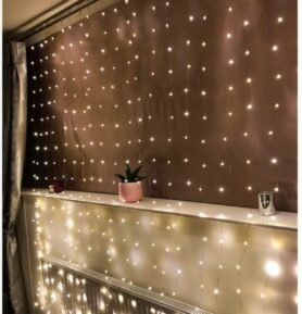 DENR Vnitřní vánoční mikro závěs napojovací - 200 led (3 m) Barva: Modrá