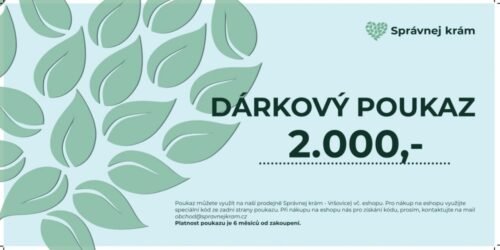 Správnej krám Dárkový poukaz 2000,-