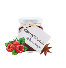 Sirupárna Pečený čaj Malina & badyán, 65g