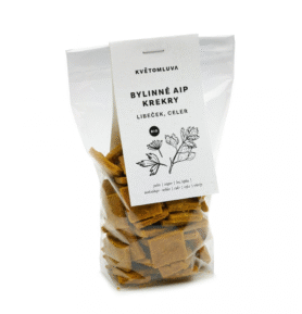 Květomluva BIO Bylinné krekry AIP - libeček, celer, 100g