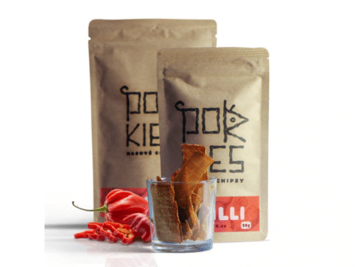 Porkies masové chipsy Chilli, 100g