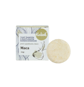Kvítok Tuhý šampon Maca proti vypadávání vlasů, 25g