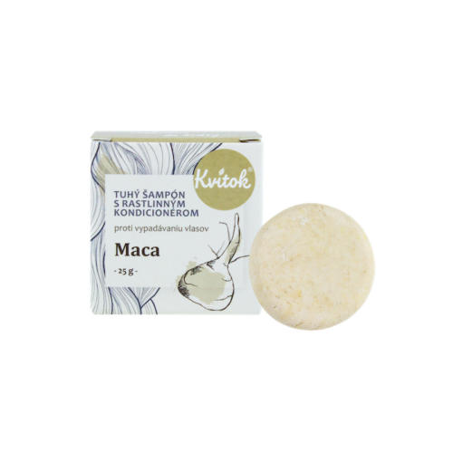 Kvítok Tuhý šampon Maca proti vypadávání vlasů, 25g