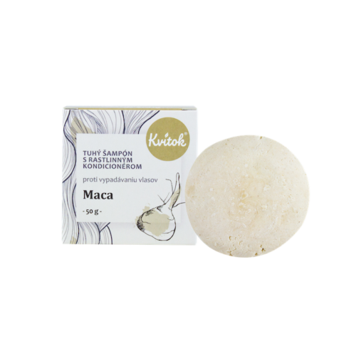 Kvítok Tuhý šampon Maca proti vypadávání vlasů XXL, 50g