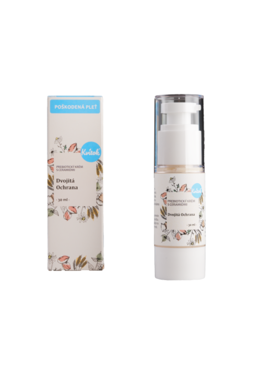 Kvítok Prebiotický pleťový krém s ceramidy – Dvojitá ochrana, 30ml