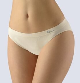 Dámské kalhotky klasické s úzkým bokem GINA Bamboo 00046P tělová L/XL