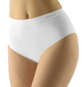 Dámské kalhotky klasické GINA Bamboo 01002P bílá XL/XXL