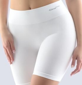 Dámské boxerky s vysokým bokem GINA 03017P bílá XL/XXL