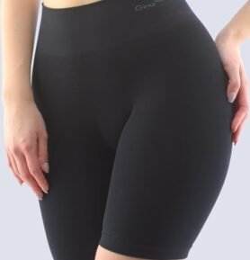 Dámské boxerky s vysokým bokem GINA 03017P černá S/M