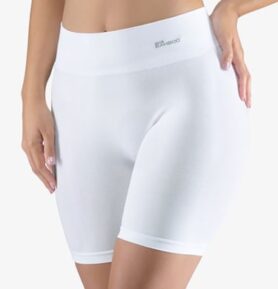 Dámské boxerky prodloužené GINA 03019P bílá M/L