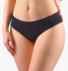 Dámská francouzská tanga GINA 04006P černá S/M