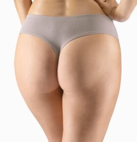 Dámská tanga francouzská GINA 04031P šedohnědá S/M