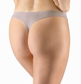 Dámská tanga boková GINA 05013P šedohnědá L/XL